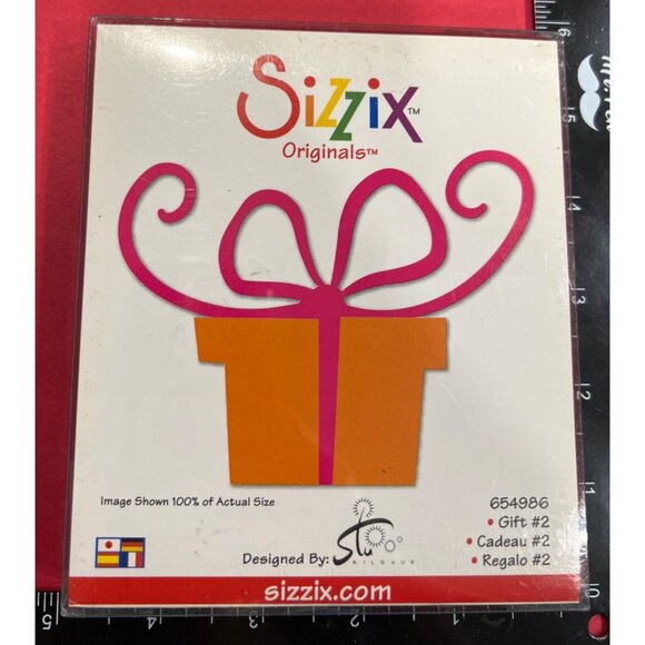 Sizzix Originals Die Gift #2 Ribbon Bow 654986 - Picture 1 of 4